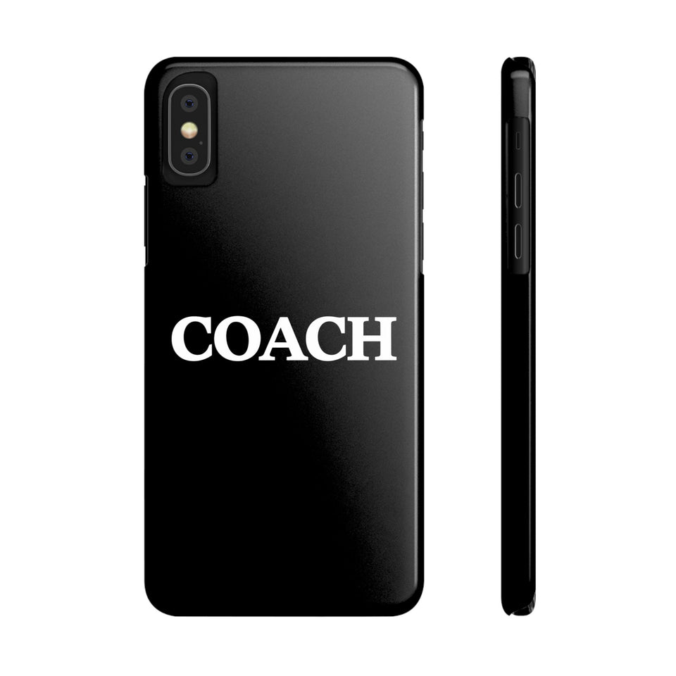 Premium Coach iPhone Case | Coach Gifts Slim Phone Cases