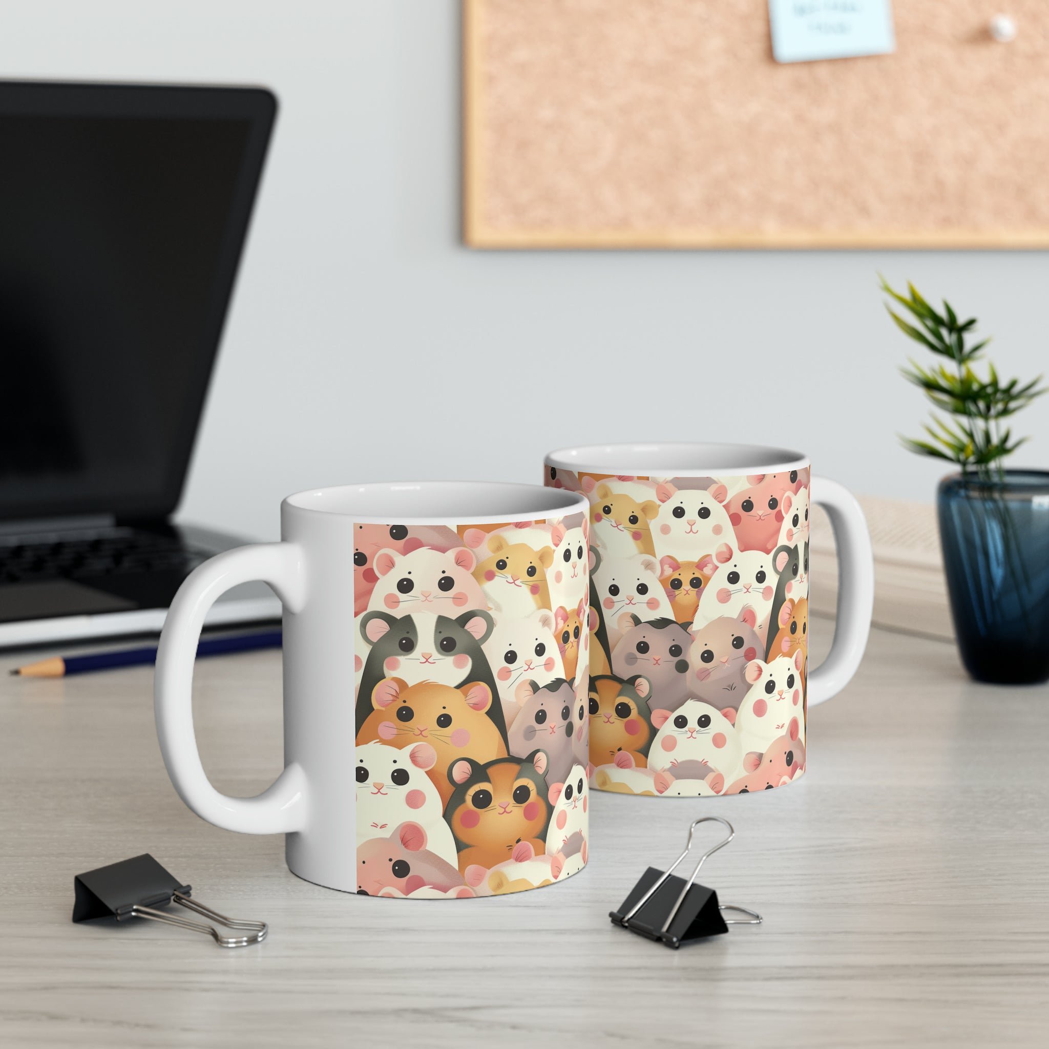 Funny Hamster Mug  | Kawaii Hamster Mom Coffee Mug | Cute Hamster Gift Coffee Mug 11oz