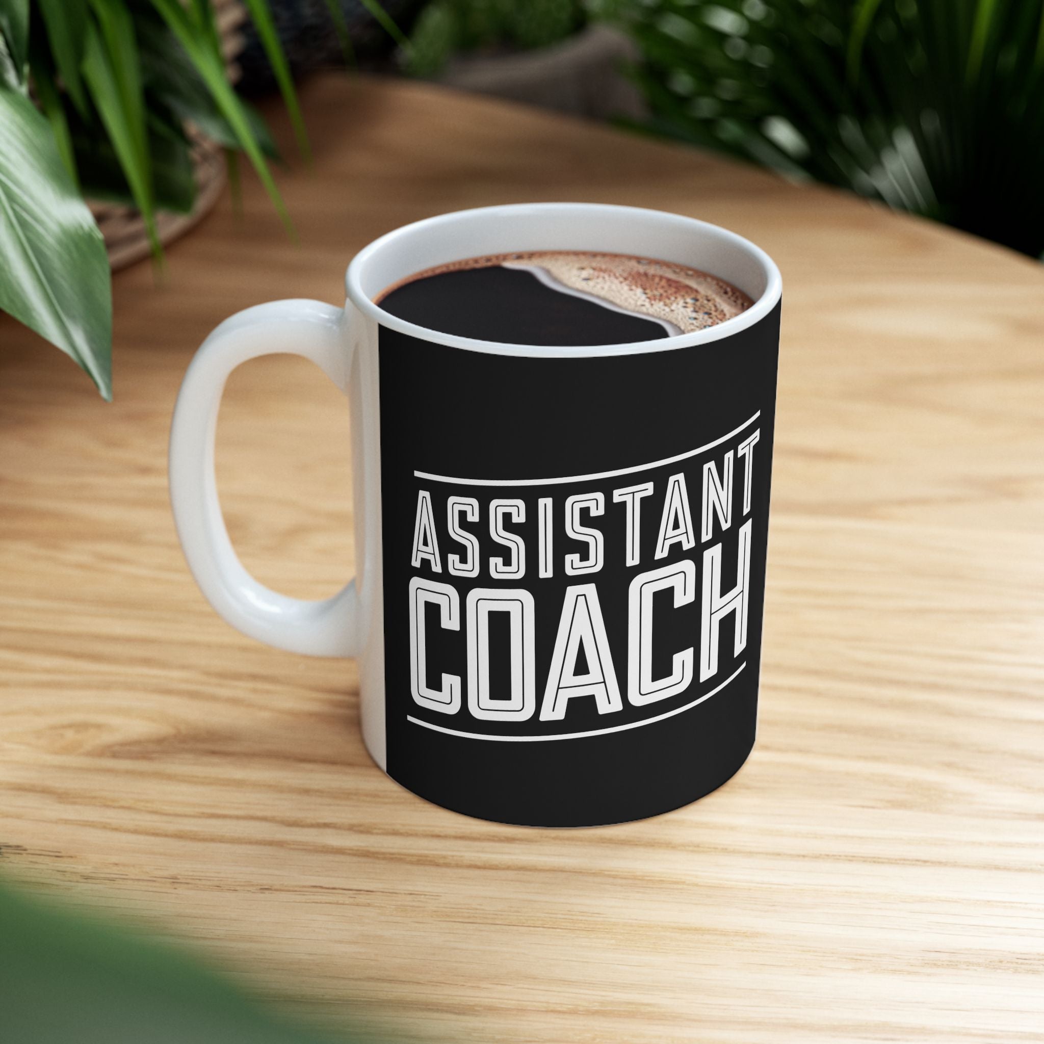 Assistant Coach Ceramic Mug | Cool Assistant Coach Gifts (11oz) Main image