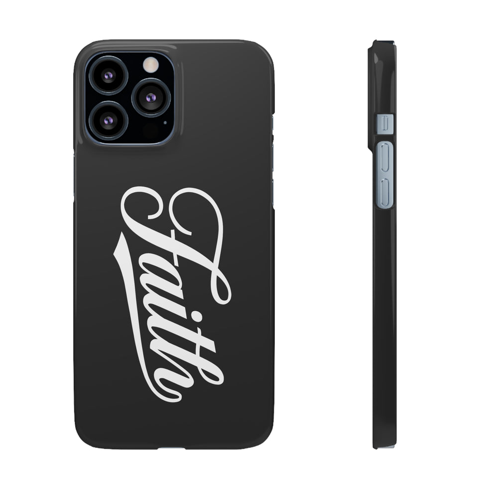 Faith In Jesus iPhone Christian Religion Phone Case | Jesus Faith Cross Phone Case | Faith Christian Cross iPhone & Samsung Galaxy Snap Cases