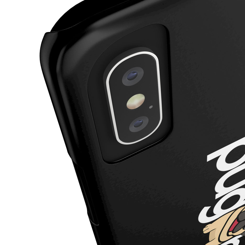 Premium Pugaholic Pug iPhone Case | Cute Pug Gifts Slim Phone Cases