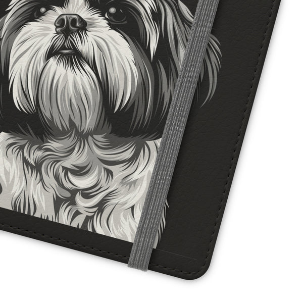 Shih Tzu Phone Case | Shih Tzu Wallet Phone Case | IPhone & Samsung Galaxy Shih Tzu Flip Cases