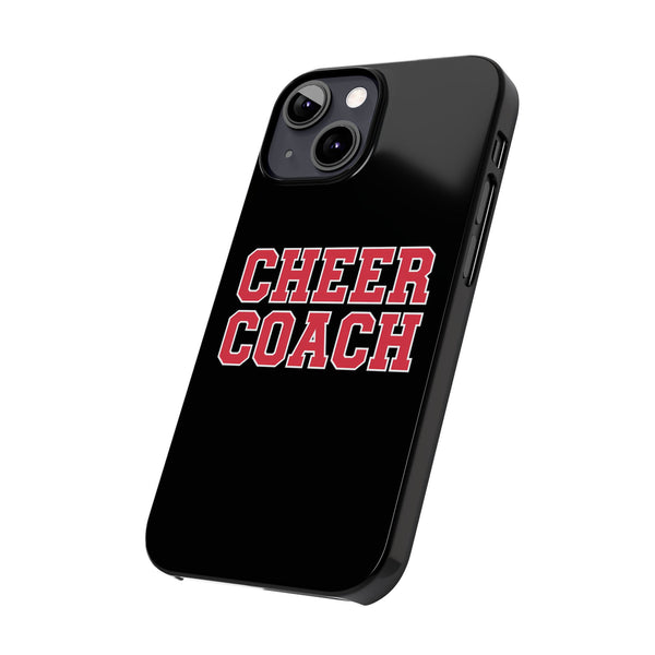 Premium Cheer Coach iPhone Case | Cheer Coach Gifts Slim Phone Cases