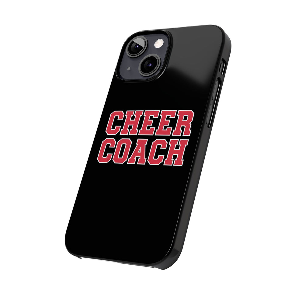 Premium Cheer Coach iPhone Case | Cheer Coach Gifts Slim Phone Cases