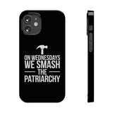 Premium On Wednesdays We Smash The Patriarchy iPhone Case | Feminist Gifts Slim Phone Cases Premium On Wednesdays We Smash The Patriarchy iPhone Case | Feminist Gifts Slim Phone Cases