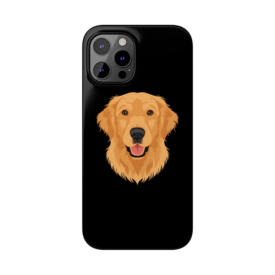 Premium Golden Retriever iPhone Case | Golden Retriever Gifts Slim Phone Cases