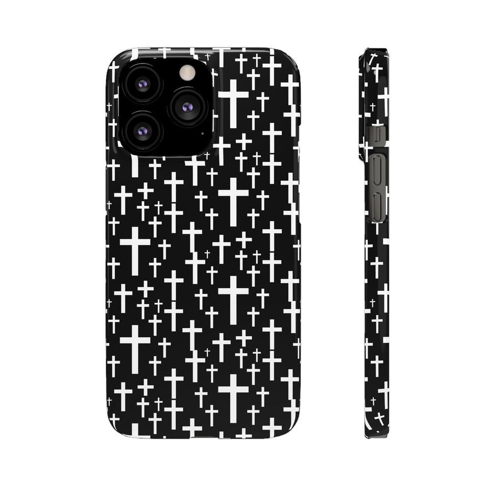 Faith In Jesus iPhone Christian Religion Phone Case | Faith Cross Phone Case | Christian Cross iPhone & Samsung Galaxy Snap Cases