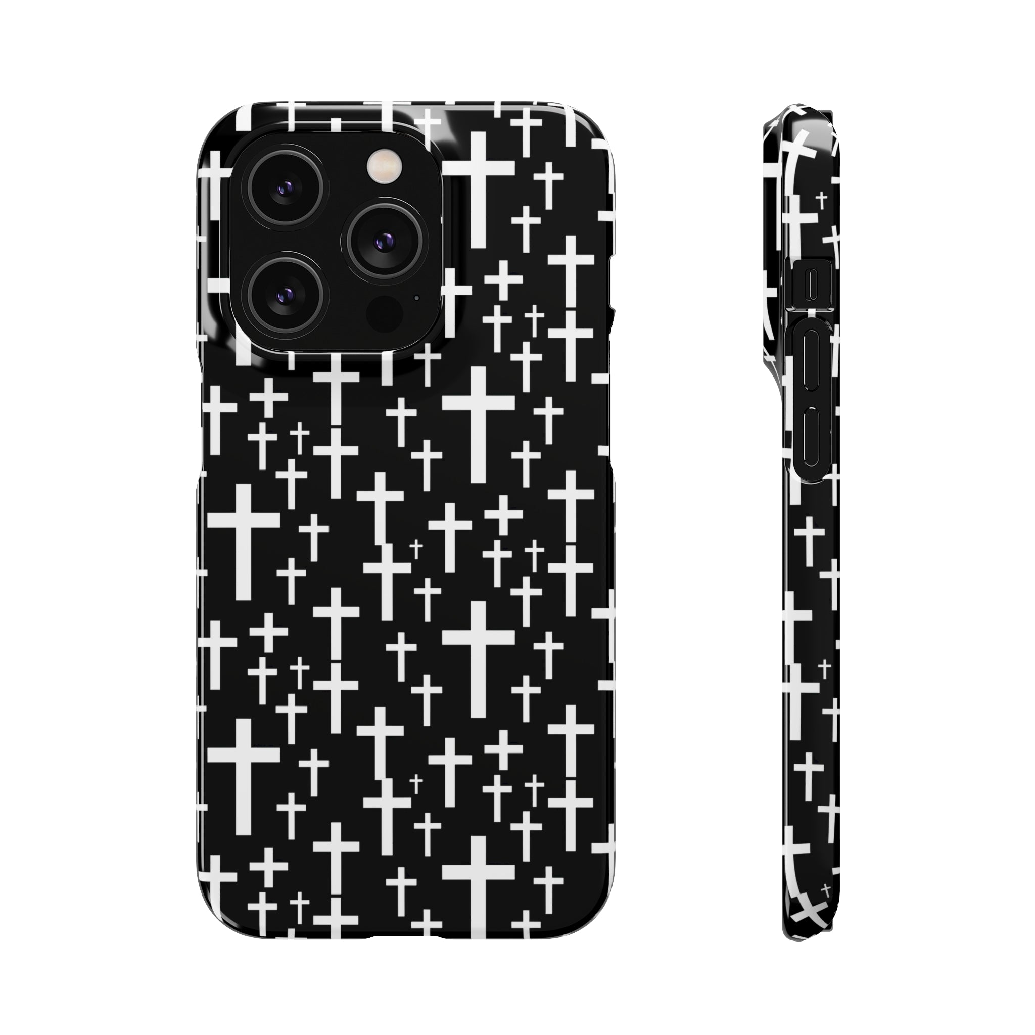 Faith In Jesus iPhone Christian Religion Phone Case | Faith Cross Phone Case | Christian Cross iPhone & Samsung Galaxy Snap Cases