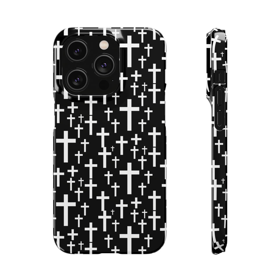 Faith In Jesus iPhone Christian Religion Phone Case | Faith Cross Phone Case | Christian Cross iPhone & Samsung Galaxy Snap Cases