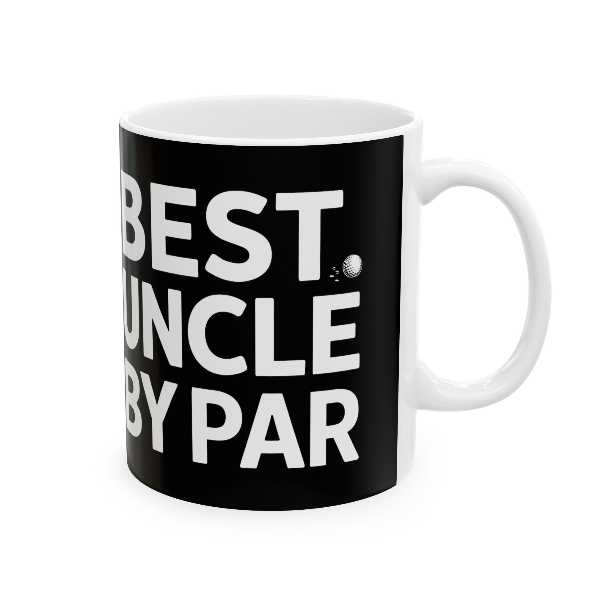 Best Uncle By Par Funny Golf Mug | Golf Gift | Uncle Merchandise | WUncle Birthday Gifts | Uncle Presents Golf Ceramic Mug 11oz 2