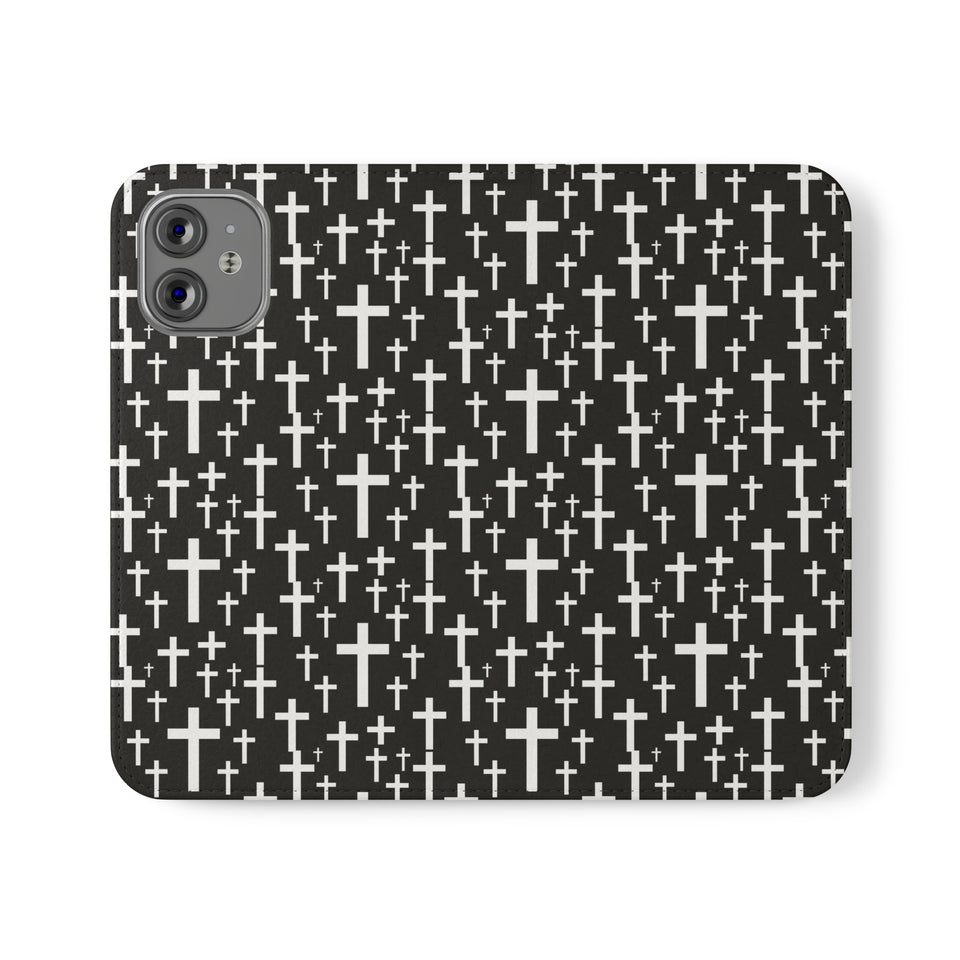 Faith Religion Jesus Cross Phone Case | Faith Religion Wallet Phone Case Gifts | IPhone & Samsung Galaxy Jesus Cross  Flip Cases