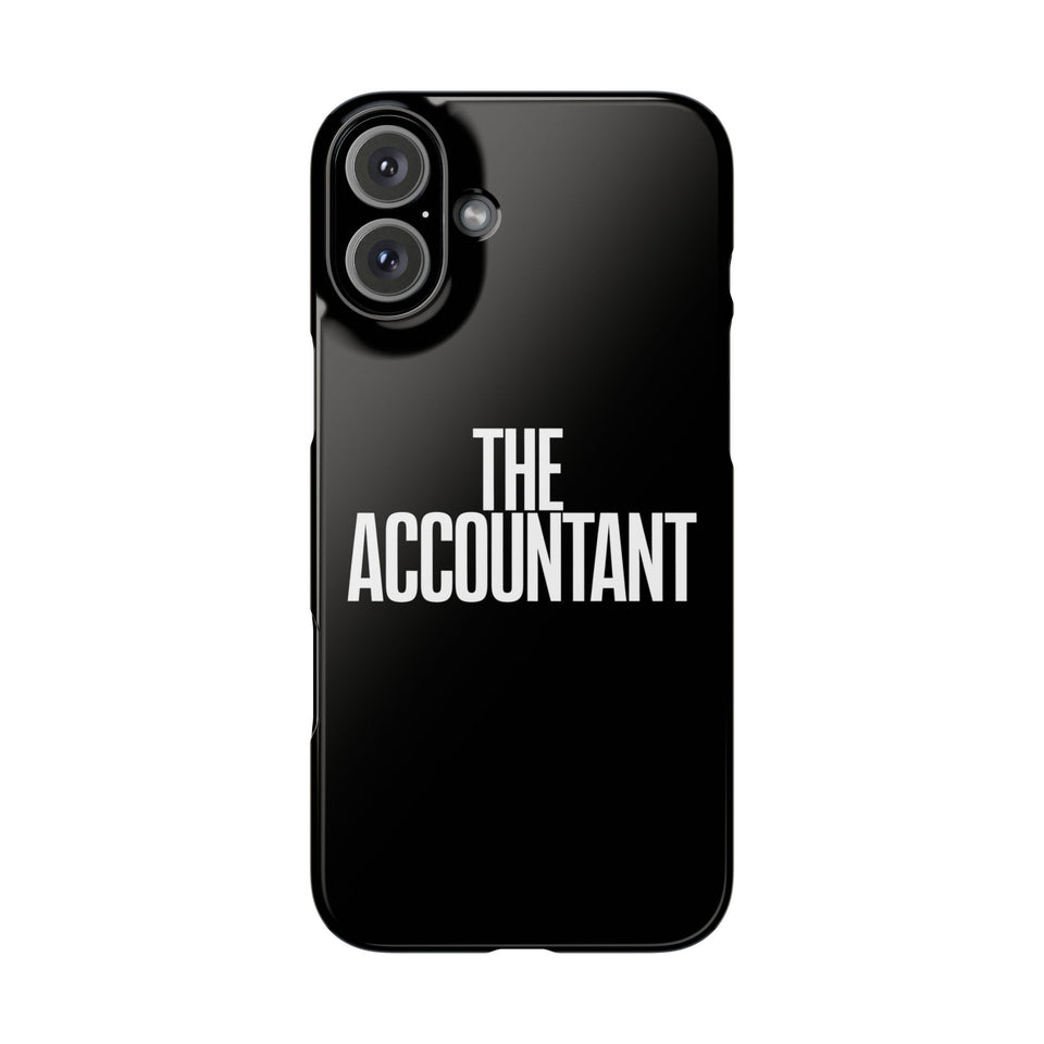 Premium The Accountant iPhone Case | Accountant Gifts Slim Phone Cases