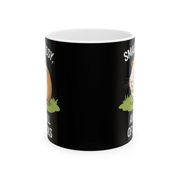 Guinea Pig Mug - Small, Sassy, and Full of Snacks Cute Guinea Pig Mug