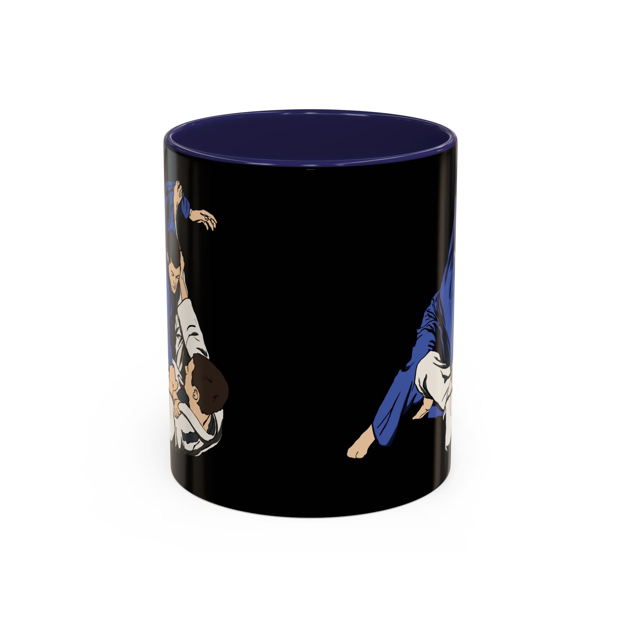 Brazilian Jiu Jitsu Rolling | BJJ Accent Coffee Mug Secondary image