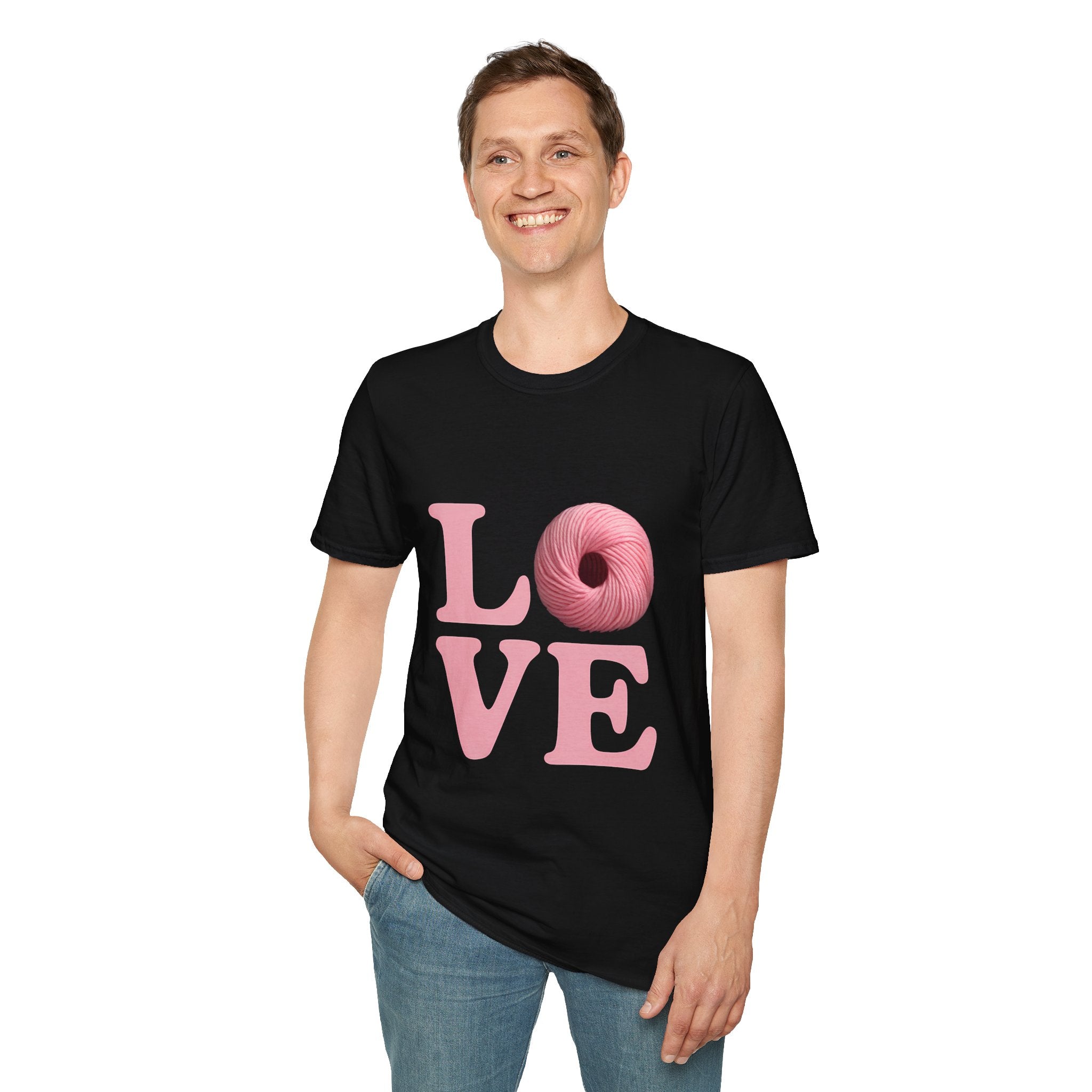 Love Knitting Shirt | Knitting Gift | Knitting Merchandise | Knitting Presents Unisex T-Shirt Secondary image
