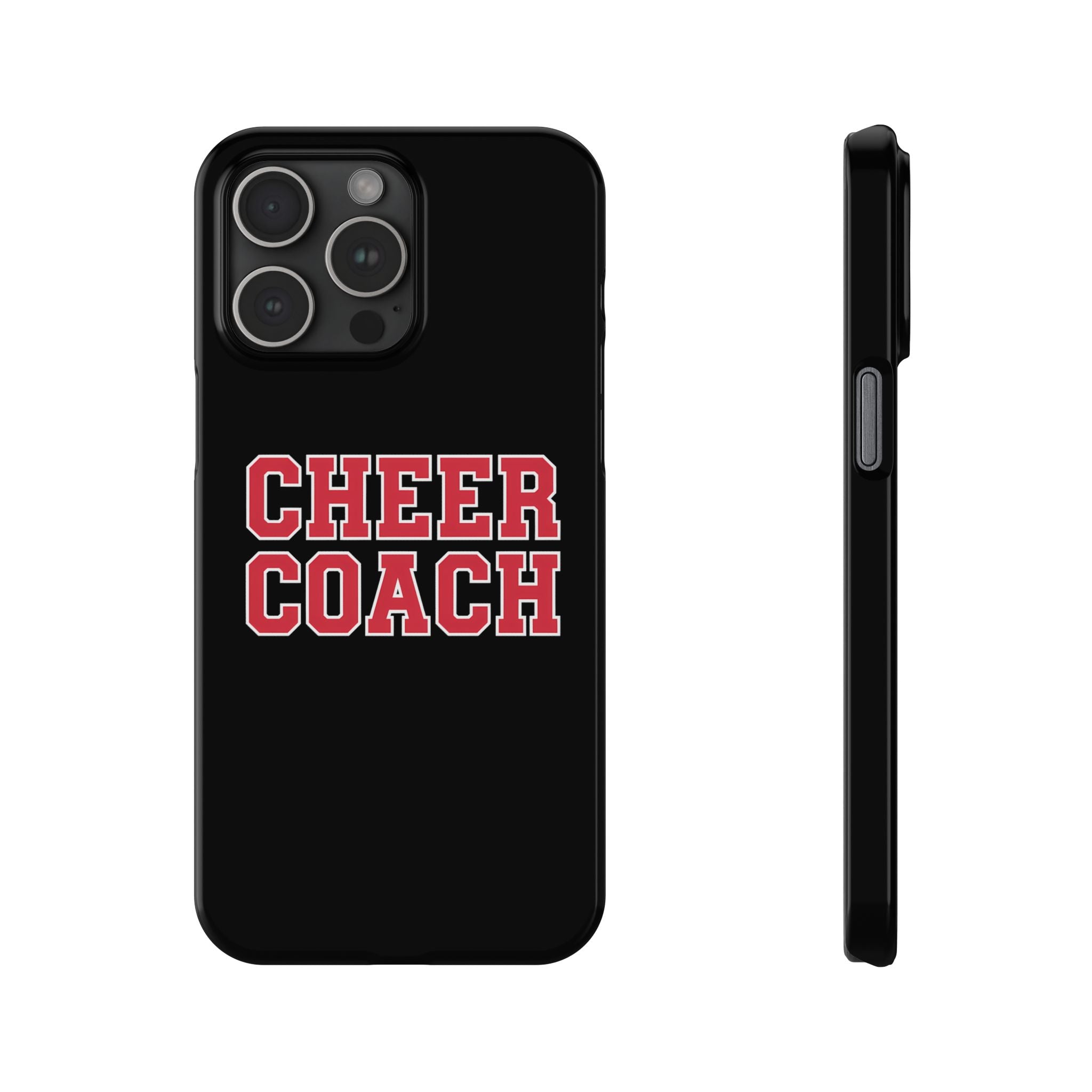 Premium Cheer Coach iPhone Case | Cheer Coach Gifts Slim Phone Cases