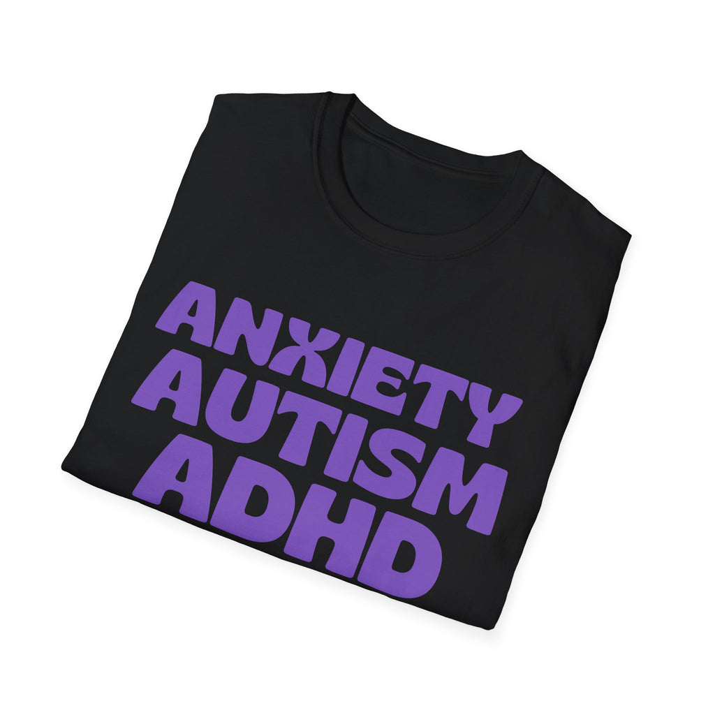 Anxiety Autism ADHD Awareness T-Shirt