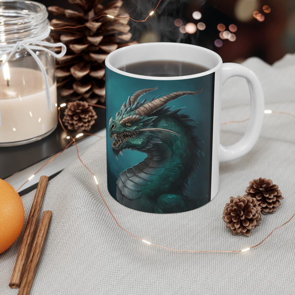 Fantasy Dragon RPG Mug | Role Playing Game Gift | Dragon Coffee Mug | RPG Fantasy Gift Ideas Mug 11oz 2