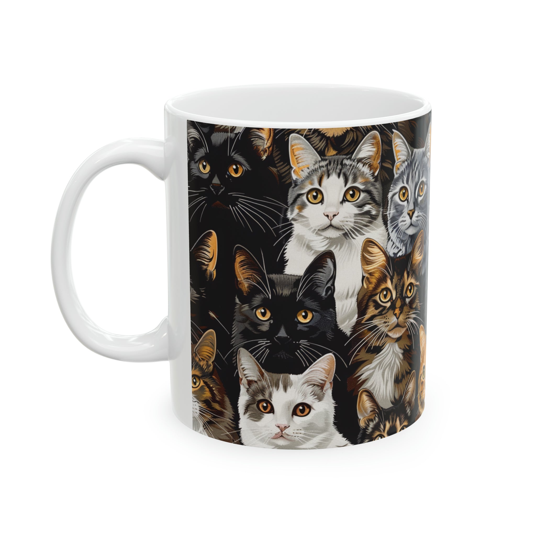 Cute Cats Mug | Cat Coffee Mug | Cute Cat Gift | Funny Cat Presents | Cat Mug 1 11oz Main image