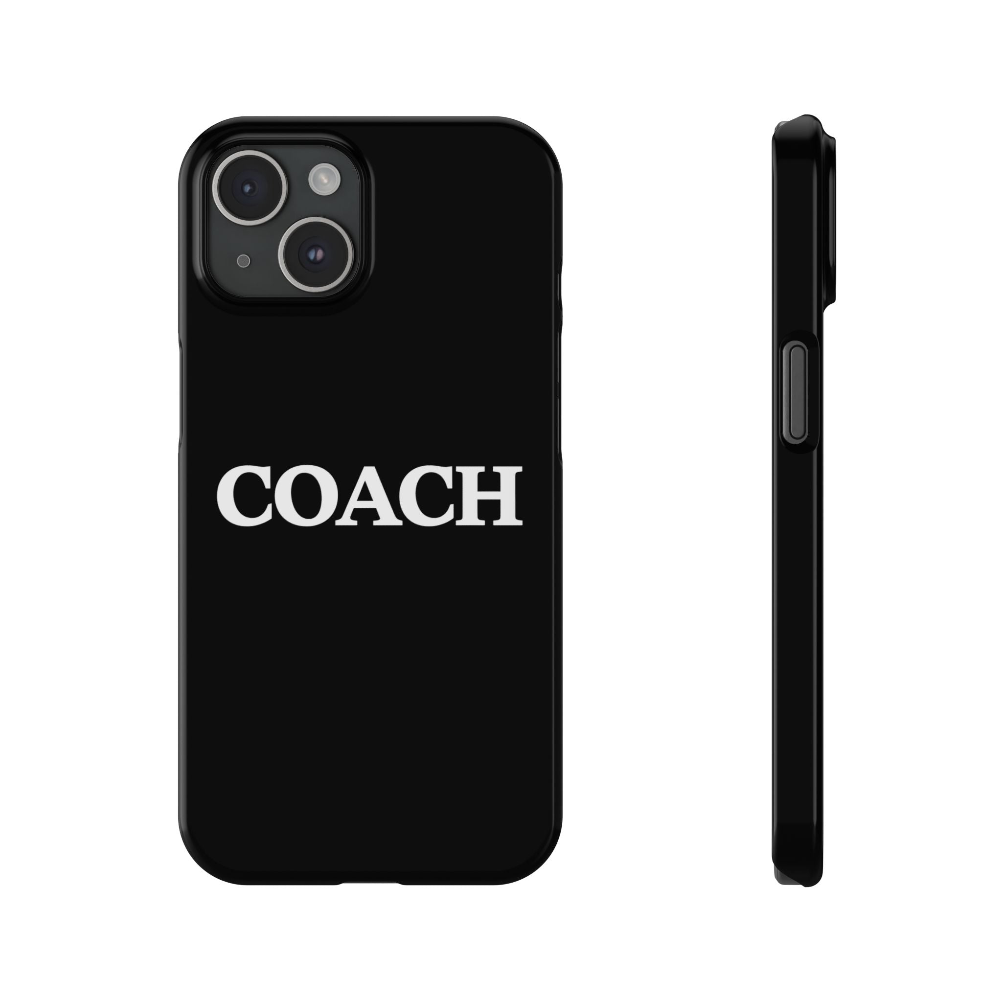 Premium Coach iPhone Case | Coach Gifts Slim Phone Cases Secondary image