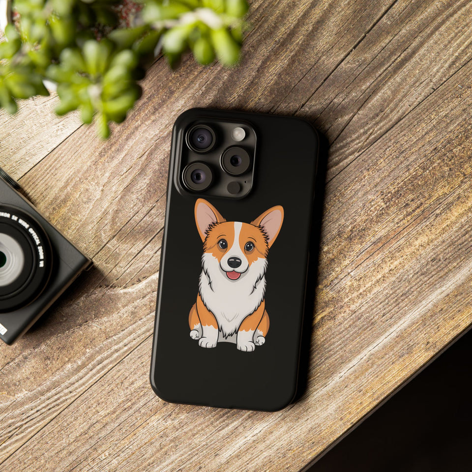 Cute Corgi Slim iPhone Case | Corgi Gift iPhone Case