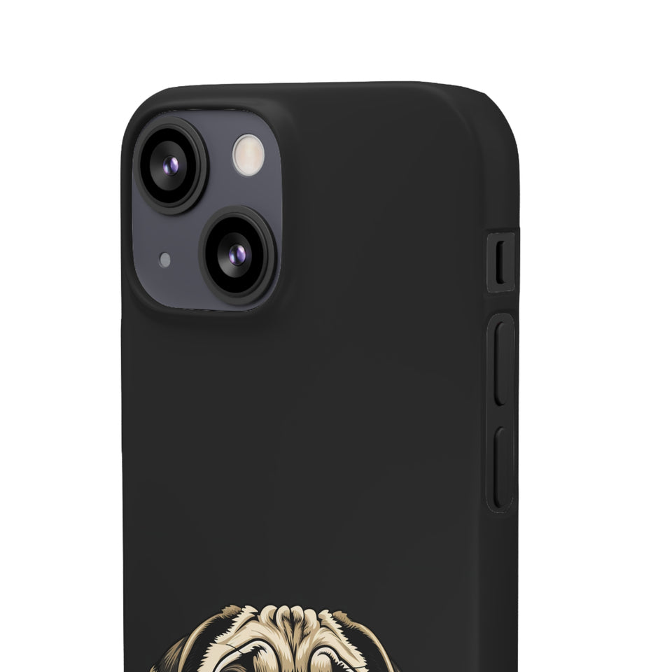 Pug Phone Case | I Love My Pug Phone Case | Pug iPhone & Samsung Galaxy Snap Cases