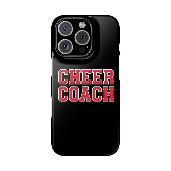 Premium Cheer Coach iPhone Case | Cheer Coach Gifts Slim Phone Cases
