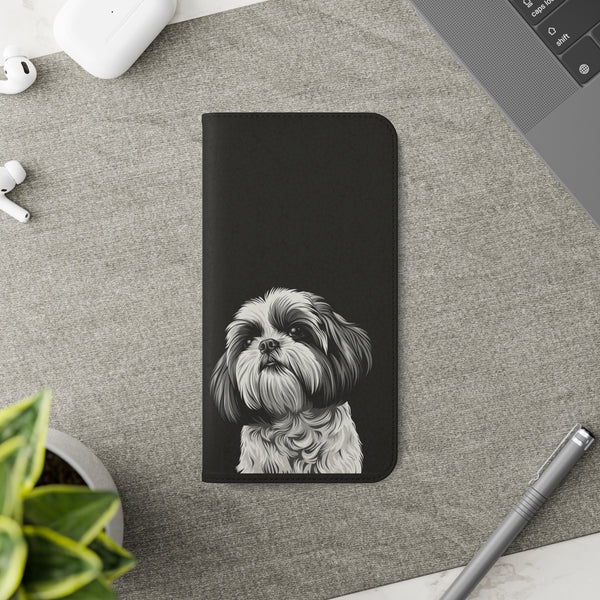 Shih Tzu Phone Case | Shih Tzu Wallet Phone Case | IPhone & Samsung Galaxy Shih Tzu Flip Cases