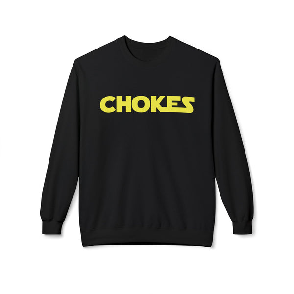 Brazilian Jiu Jitsu Chokes BJJ Unisex Midweight Softstyle Fleece Crewneck Sweatshirt