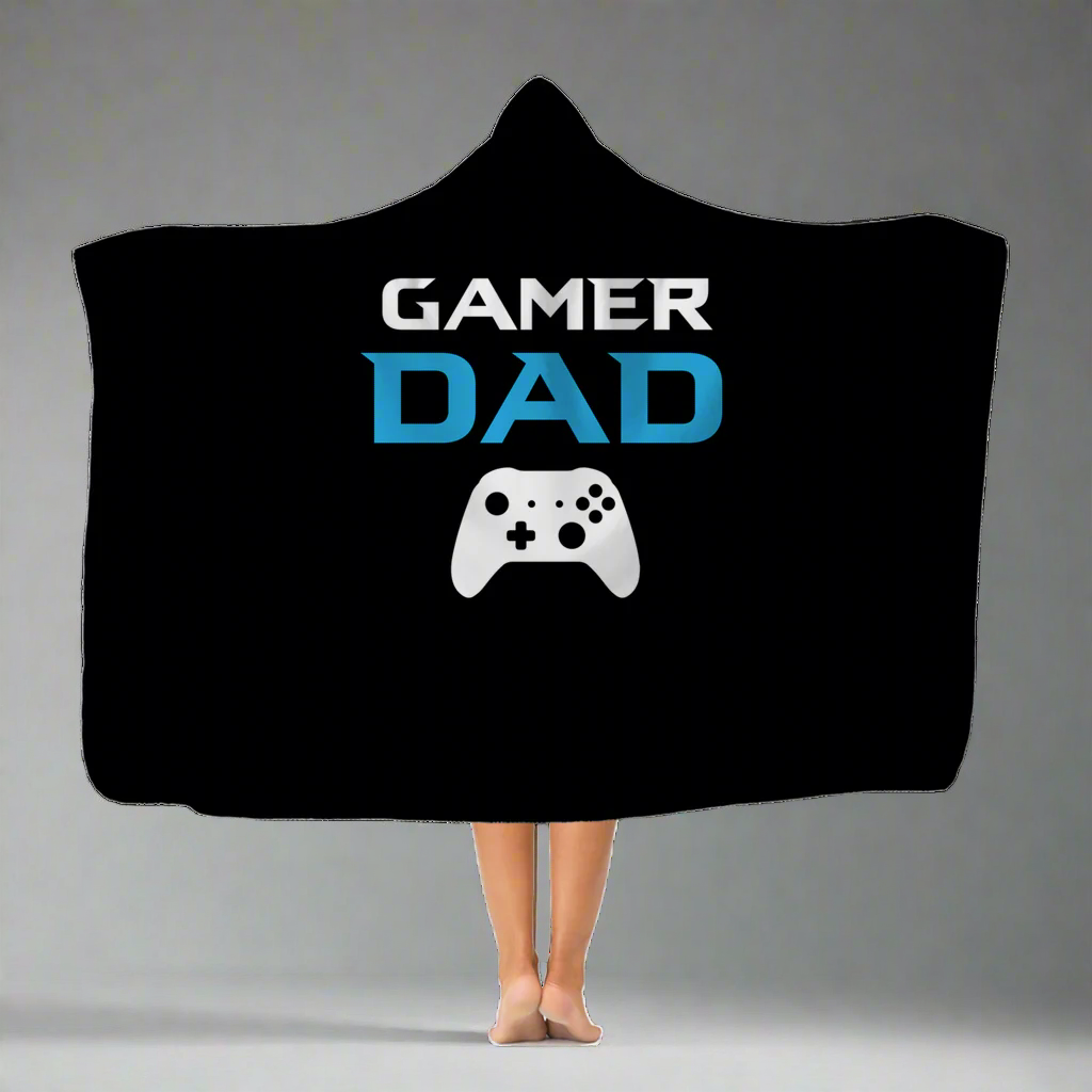 Gamer Dad Classic Adult Hooded Blanket Main image