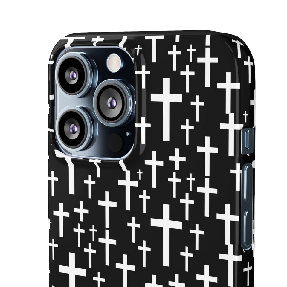 Faith In Jesus iPhone Christian Religion Phone Case | Faith Cross Phone Case | Christian Cross iPhone & Samsung Galaxy Snap Cases