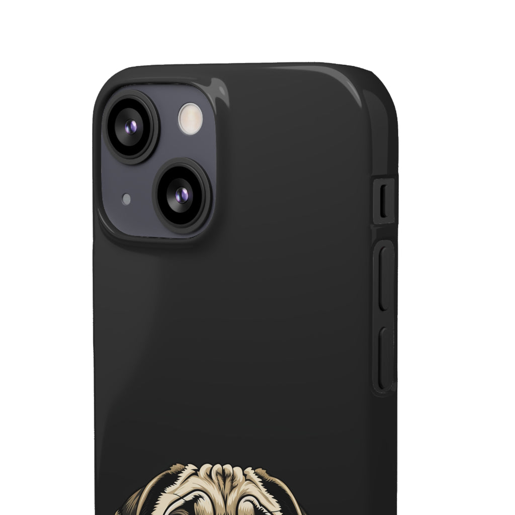 Pug Phone Case | I Love My Pug Phone Case | Pug iPhone & Samsung Galaxy Snap Cases