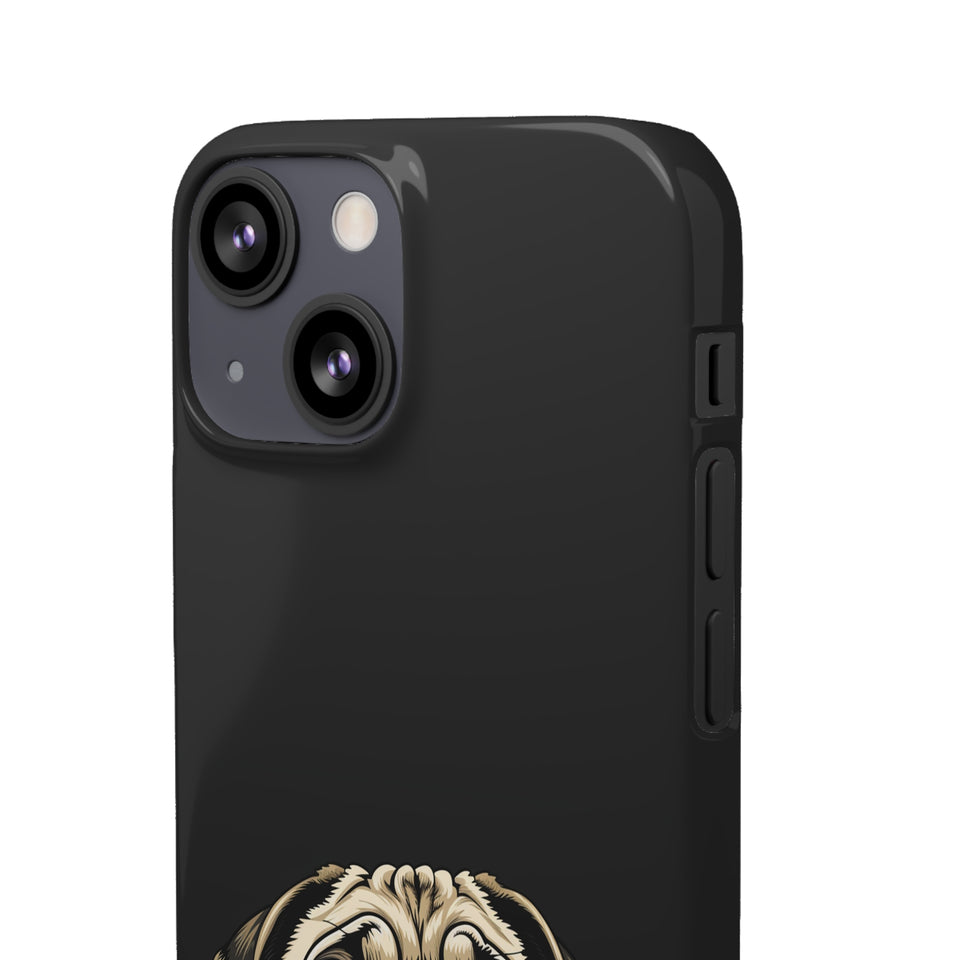 Pug Phone Case | I Love My Pug Phone Case | Pug iPhone & Samsung Galaxy Snap Cases