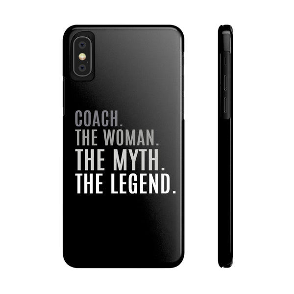 Premium Coach The Woman The Myth The Legend iPhone Case | Coach Gifts Slim Phone Cases