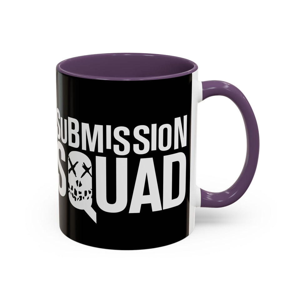 Brazilian Jiu Jitsu Submission Squad | BJJ Accent Coffee Mug