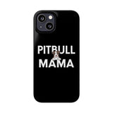 Premium Pitbull Mama 3 iPhone Case | Pitbull Gifts Slim Phone Cases Premium Pitbull Mama 3 iPhone Case | Pitbull Gifts Slim Phone Cases