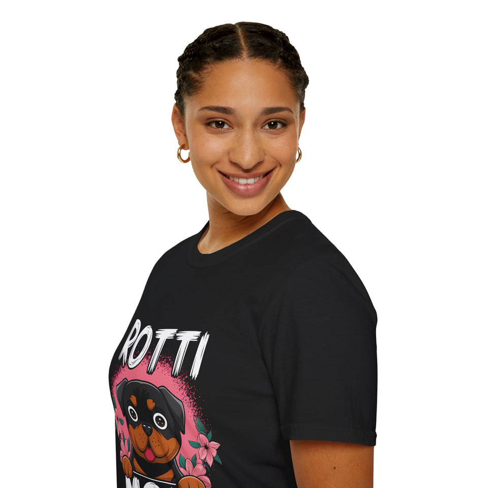 Rottie Mom Rottweiler Dog Mama Mom Unisex T-Shirt