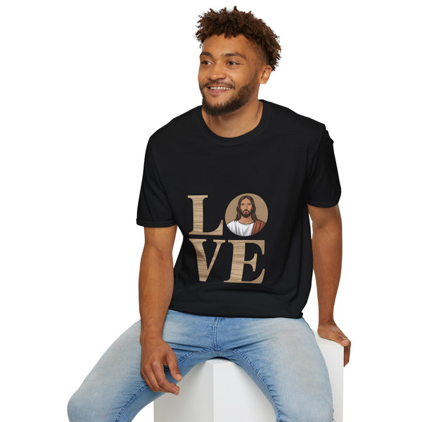 Love Jesus Unisex T-Shirt | Cute Jesus Christianity Faith In Jesus Shirt