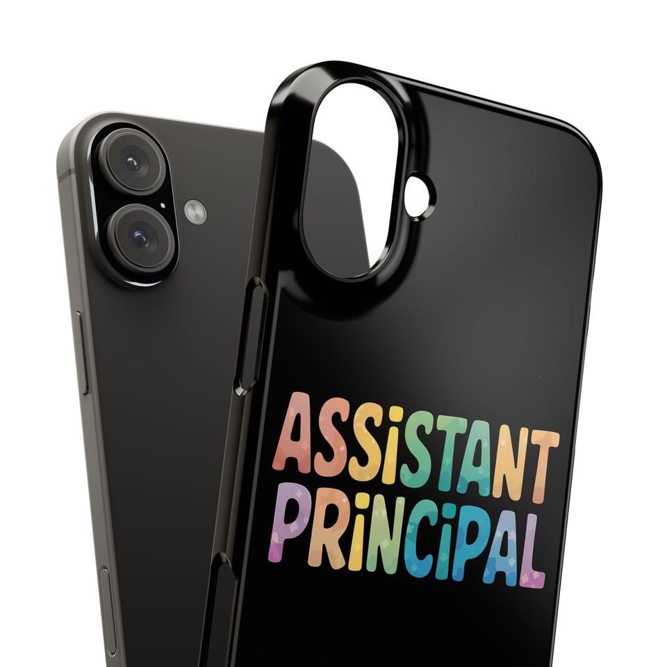 Premium Assistant Principal iPhone Case | Cute Assistant Principal Gifts Slim Phone Cases