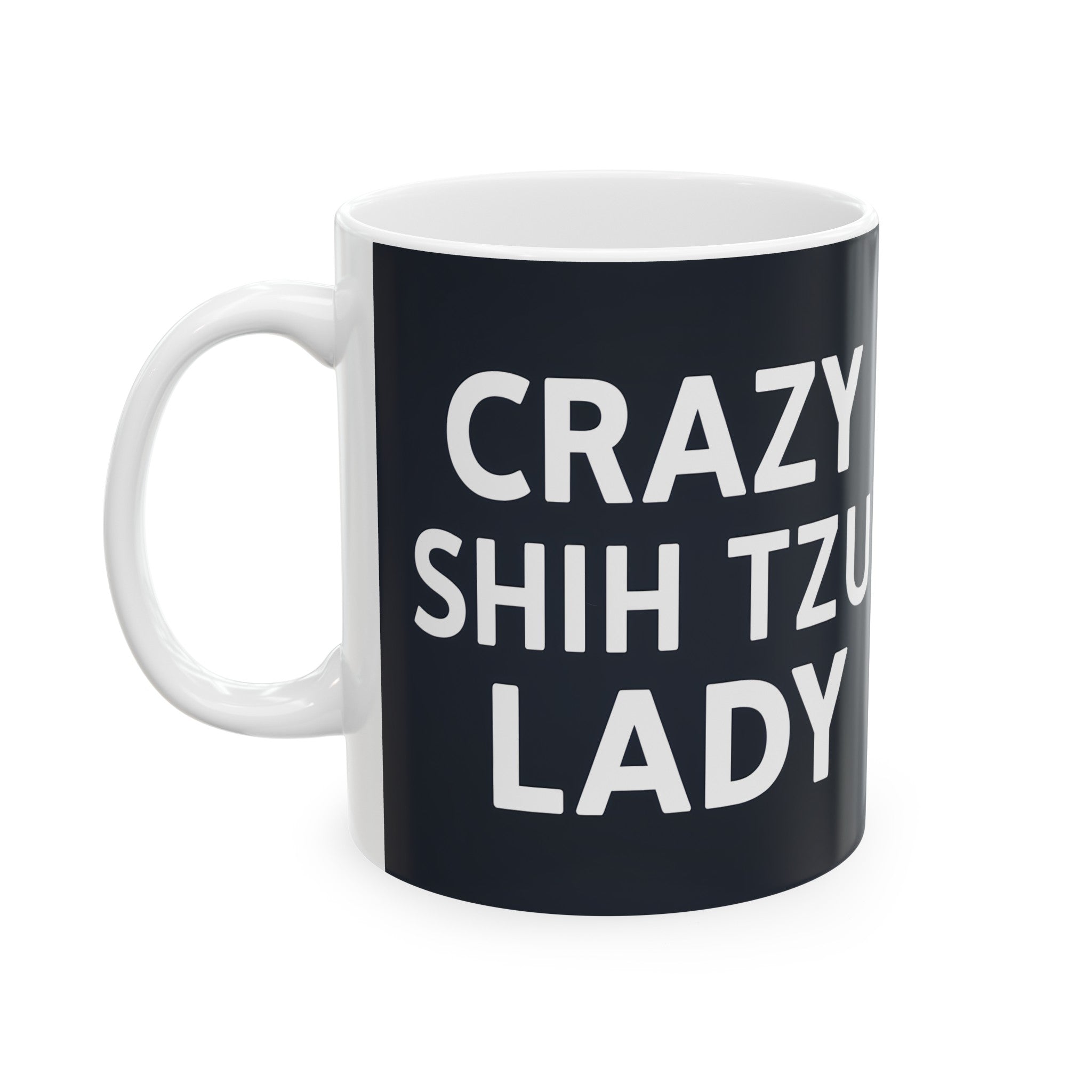 Crazy Shih Tzu Lady Mug | Shih Tzu Mom Gift | Shih Tzu Mom Coffee Mug | ShihTzu Mom Presents Mug 11oz Main image