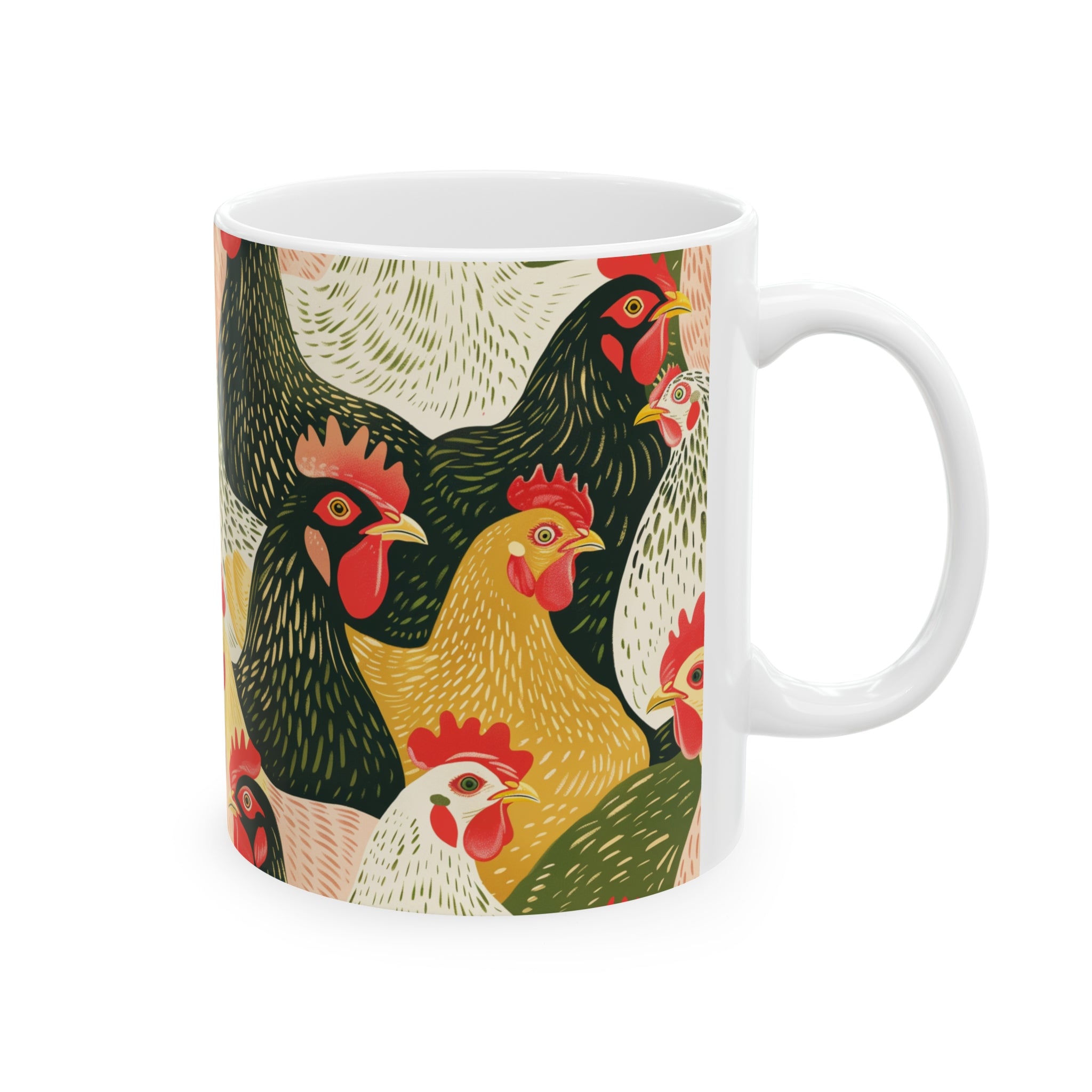 chicken gift, chicken mug, gifts for chicken lovers, gifts for chicken owners, chicken themed gifts, chicken gifts for her, chicken coffee mug, chicken gifts for chicken lovers, chicken presents,  Main image