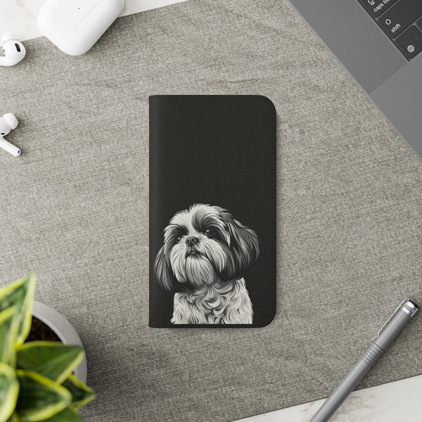 Shih Tzu Phone Case | Shih Tzu Wallet Phone Case | IPhone & Samsung Galaxy Shih Tzu Flip Cases