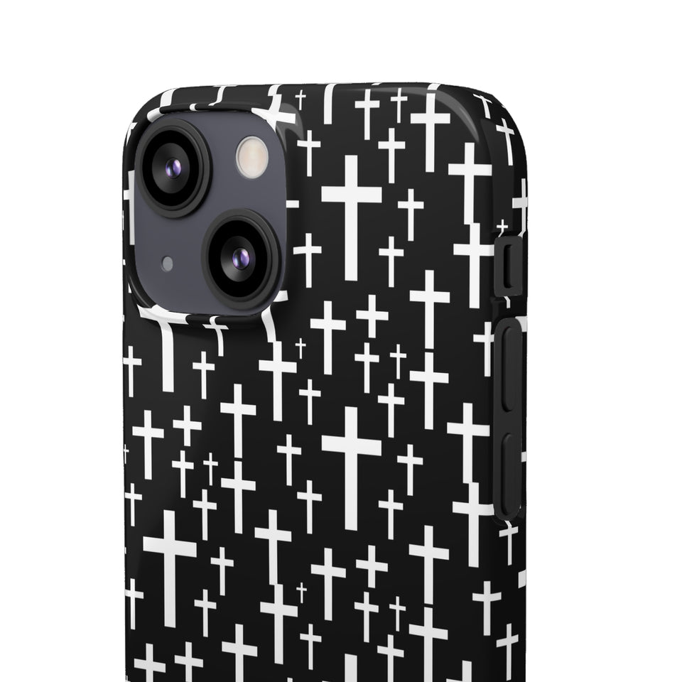 Faith In Jesus iPhone Christian Religion Phone Case | Faith Cross Phone Case | Christian Cross iPhone & Samsung Galaxy Snap Cases