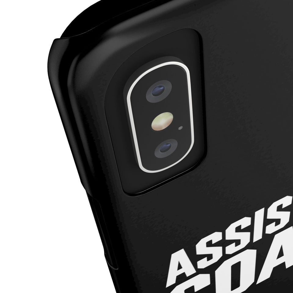 Premium Assistant Coach iPhone Case | Assistant Coach Gifts Slim Phone Cases
