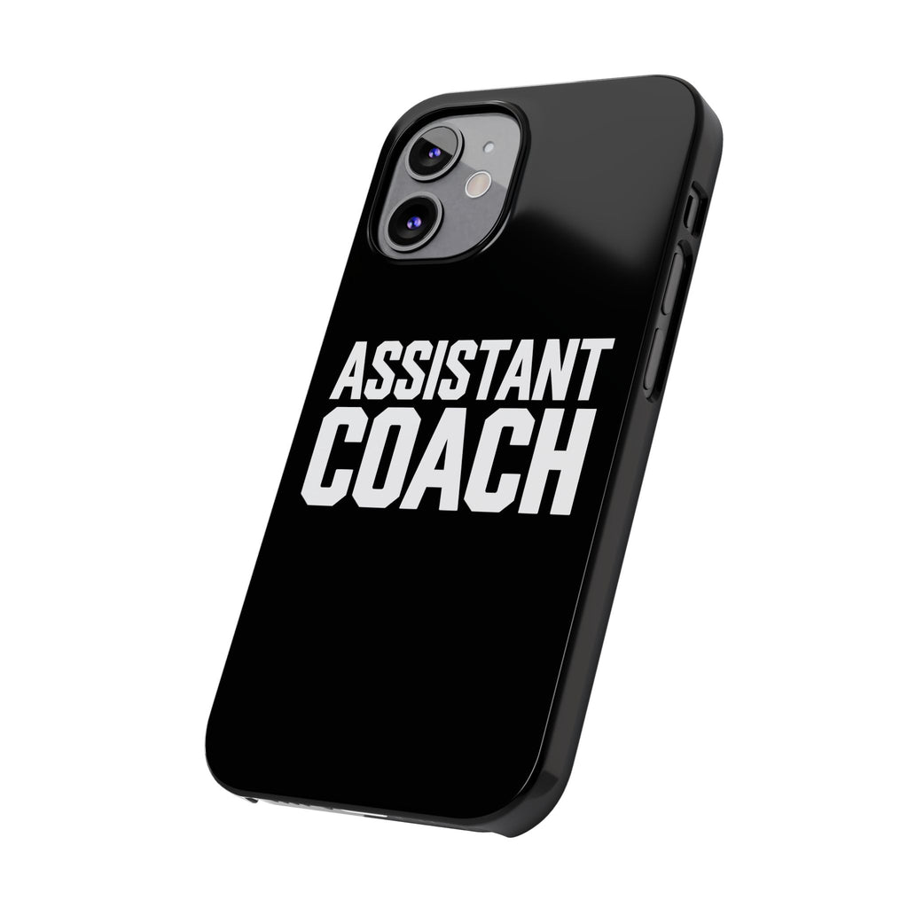 Premium Assistant Coach iPhone Case | Assistant Coach Gifts Slim Phone Cases