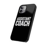 Premium Assistant Coach iPhone Case | Assistant Coach Gifts Slim Phone Cases Premium Assistant Coach iPhone Case | Assistant Coach Gifts Slim Phone Cases