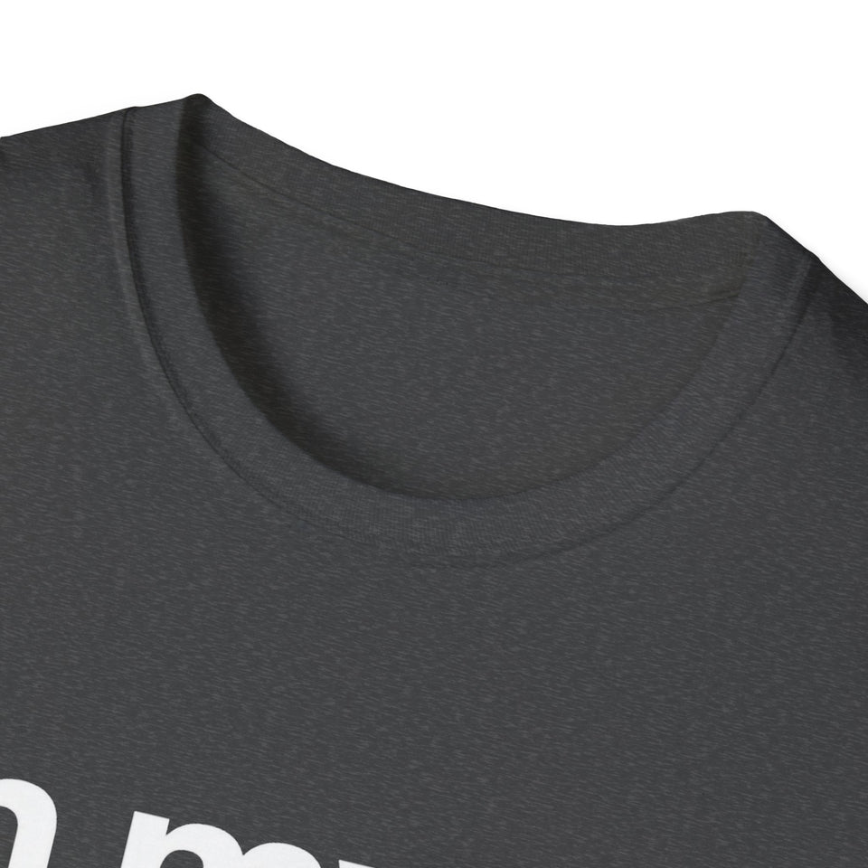 In My Defense I Was Bored Graphic T-Shirt — Funny Casual Tee for Humor Lovers
