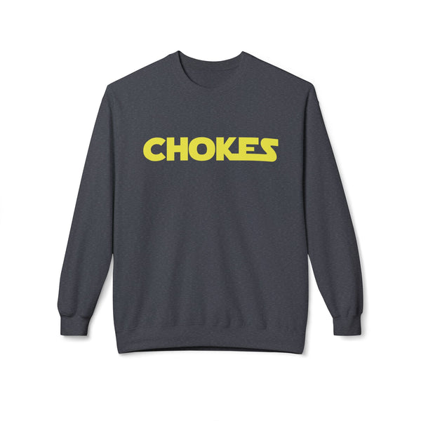 Brazilian Jiu Jitsu Chokes BJJ Unisex Midweight Softstyle Fleece Crewneck Sweatshirt