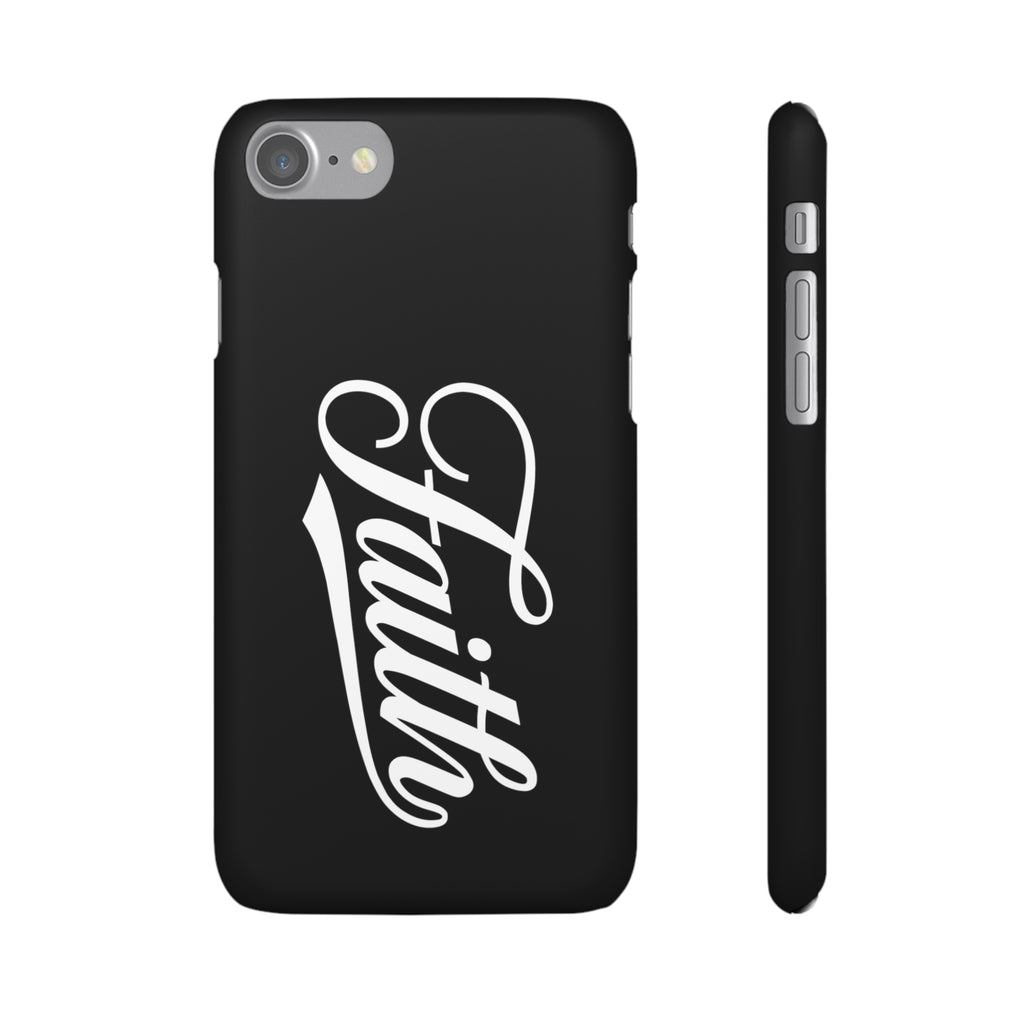 Faith In Jesus iPhone Christian Religion Phone Case | Jesus Faith Cross Phone Case | Faith Christian Cross iPhone & Samsung Galaxy Snap Cases