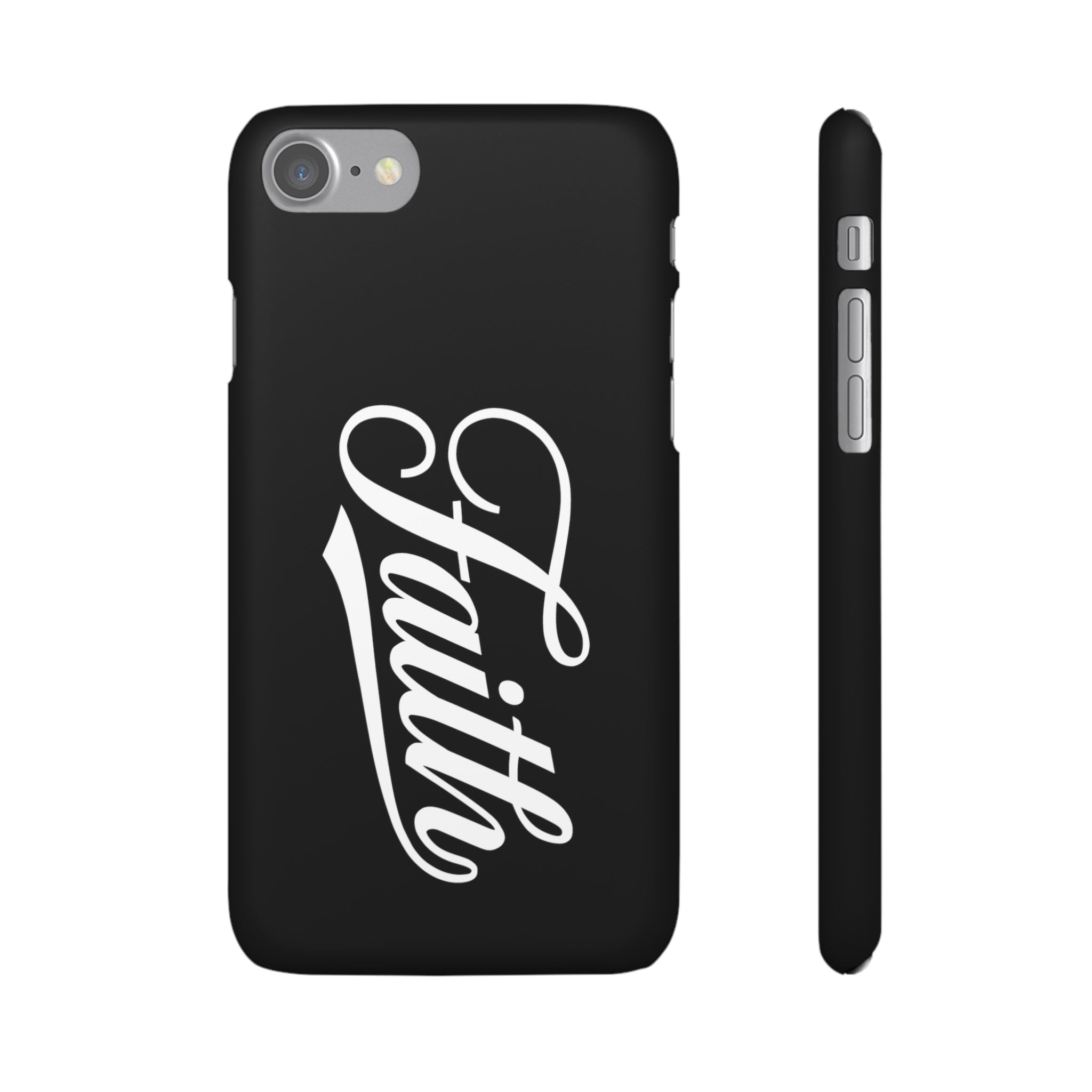Faith In Jesus iPhone Christian Religion Phone Case | Jesus Faith Cross Phone Case | Faith Christian Cross iPhone & Samsung Galaxy Snap Cases